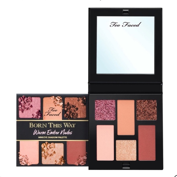 Too Faced Other - Too faced born this way warm ember nudes mini eyeshadow palette